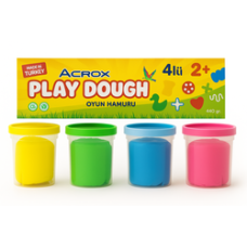Oyun Hamuru 4'lü 460 gr