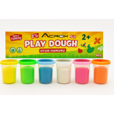 Oyun Hamuru 6'lü 780 gr