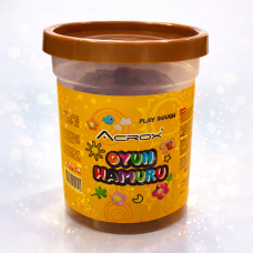 Tekli  Oyun Hamuru Kahverengi