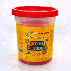Tekli  Oyun Hamuru Kırmızı 