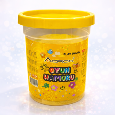 Tekli  Oyun Hamuru Sarı 