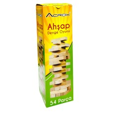 Ahşap Jenga 54 Parça