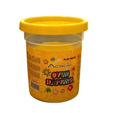 Tekli  Oyun Hamuru Sarı 